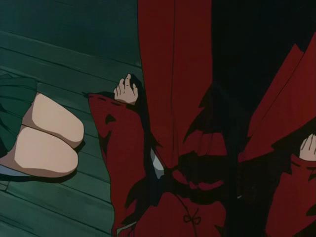 Otaku Gallery  / Anime e Manga / Inu-Yasha / Screen Shots / Episodi / 013 - L`enigma della luna nuova! Inuyasha dai capelli neri! / 174.jpg